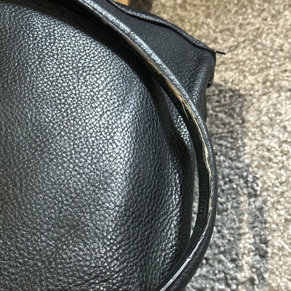 Kate Spade Grant Park Shelby Black Pebbled Leather Tote Purse AS IS - Picture 6 of 16